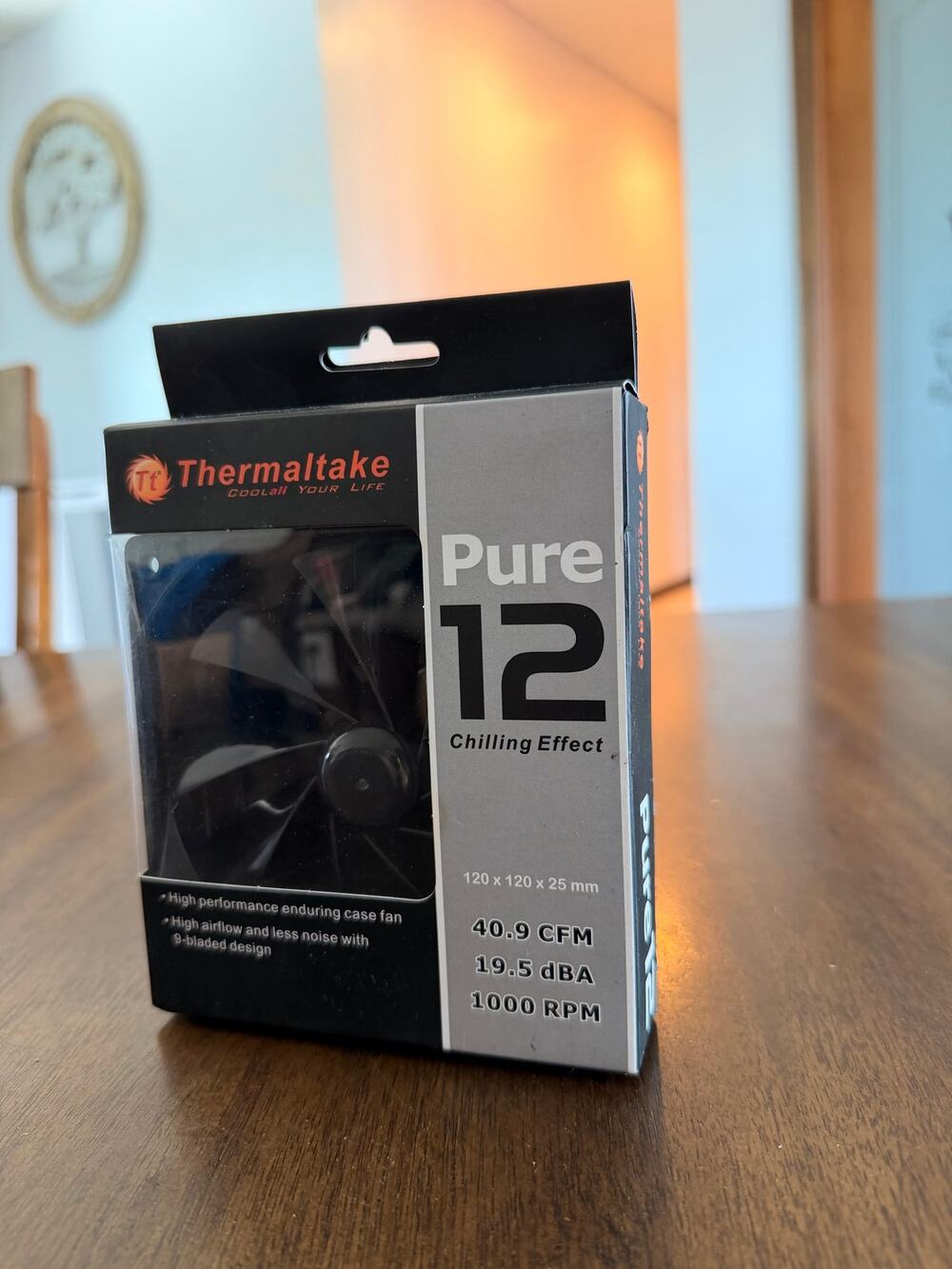 Thermaltake Pure 12 120mm computer case fan